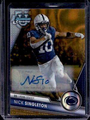 Nick Singleton [Autograph Gold Lava] #114