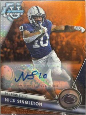 Nick Singleton [Autograph Orange] #114