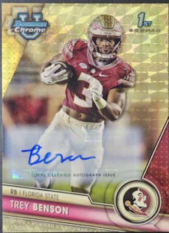 Trey Benson [Autograph Superfractor] #5
