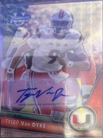 Tyler Van Dyke [Autograph Superfractor] #13