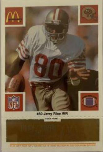 Jerry Rice [Orange] #80