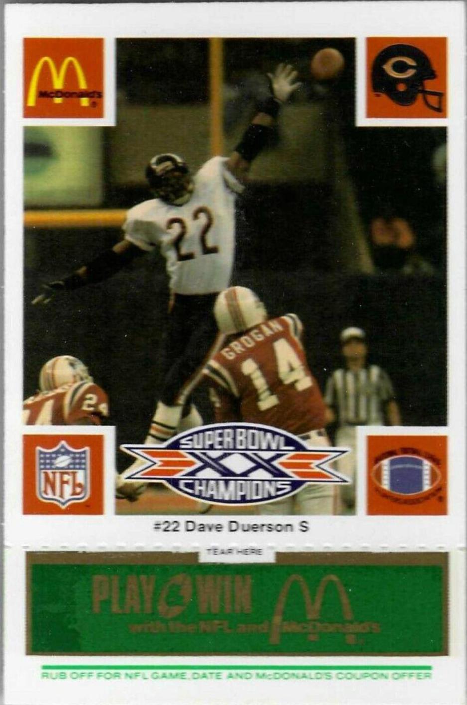 Dave Duerson [Green] #22