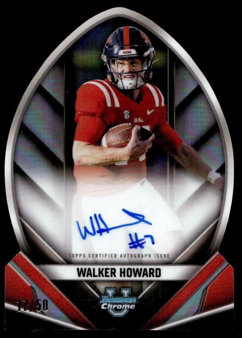 Walker Howard [Autograph Gold] #78