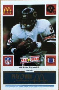Walter Payton [Blue] #34