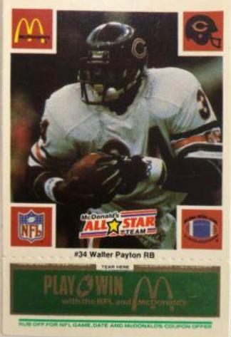Walter Payton [Green] #34
