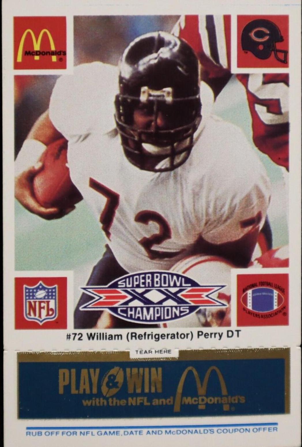 William Perry [Blue] #72