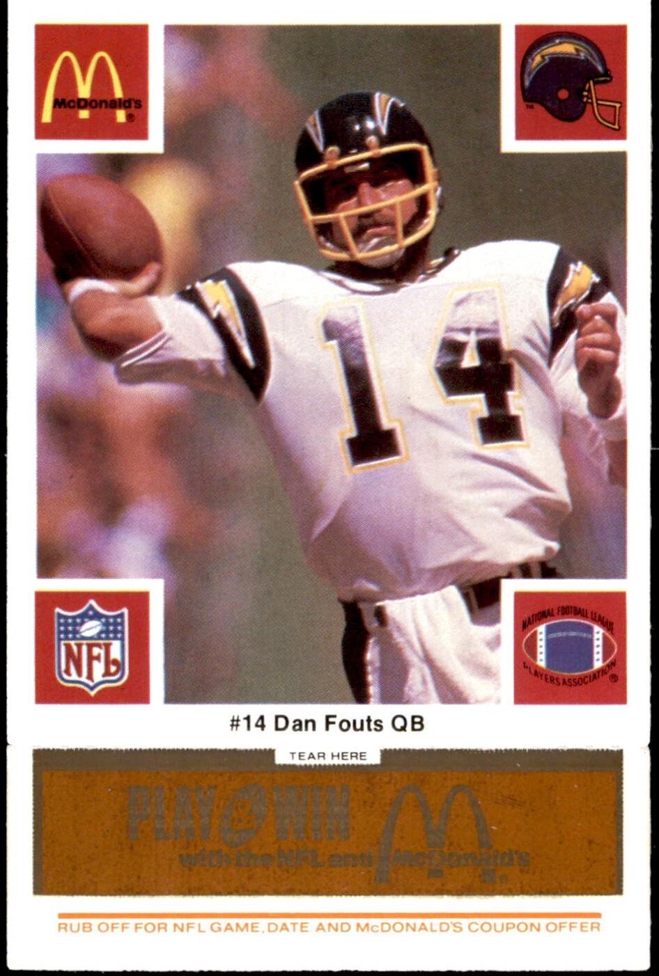 Dan Fouts [Orange] #14