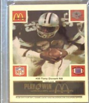 Tony Dorsett [Black] #33