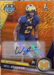 Will Johnson [Autograph Orange Shimmer] #157