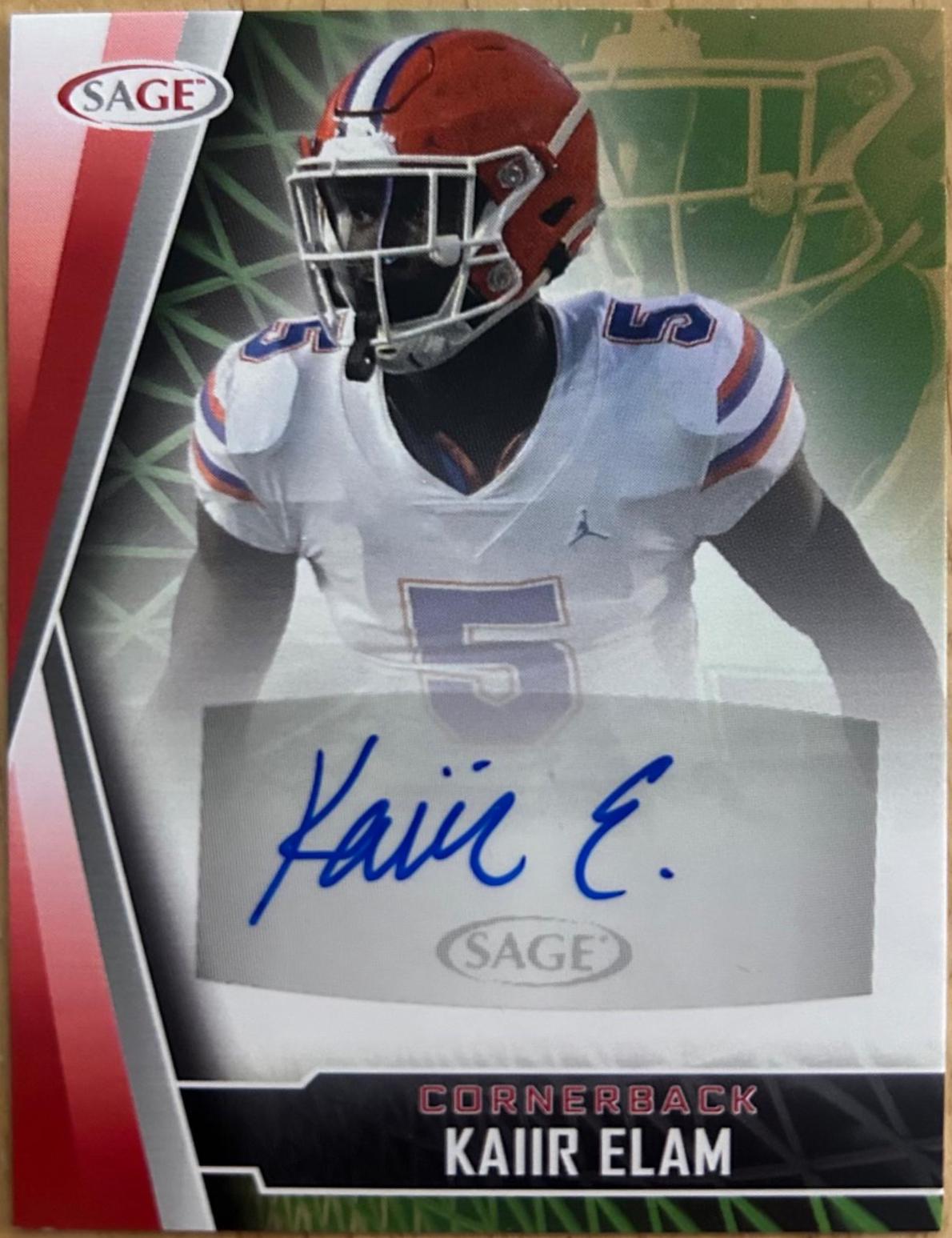 Kaiir Elam [Auto] #A-KE2