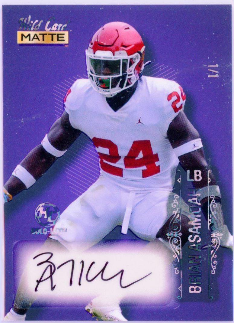 Brian Asamoah [Purple Gold Foil] #MB-A