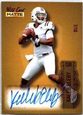 Kaleb Eleby [Gold Red Foil] #MB-A