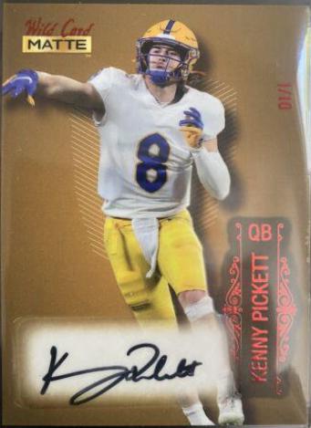 Kenny Pickett [Gold Red Foil] #MB-A