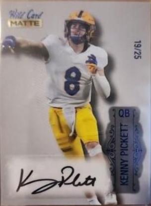 Kenny Pickett [Silver Blue Foil] #MB-A