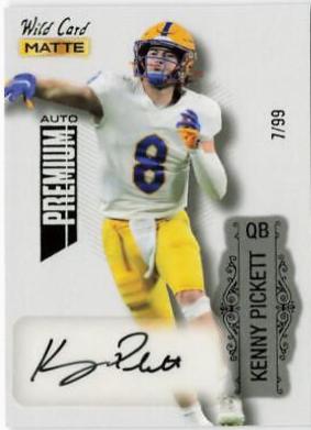 Kenny Pickett [White Green Foil] #MB-A