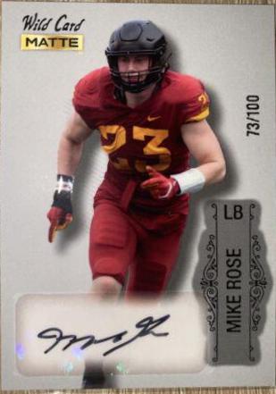 Mike Rose [White Silver Foil] #MB-A