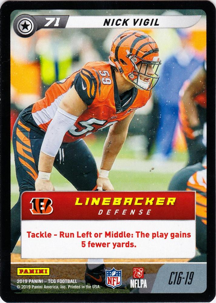 Nick Vigil #C16-19
