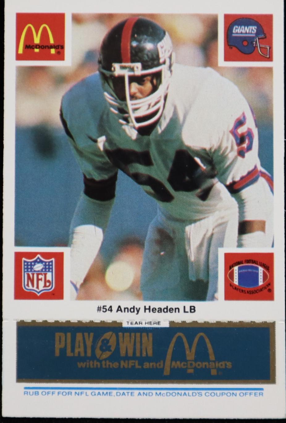 Andy Headen [Blue] #54
