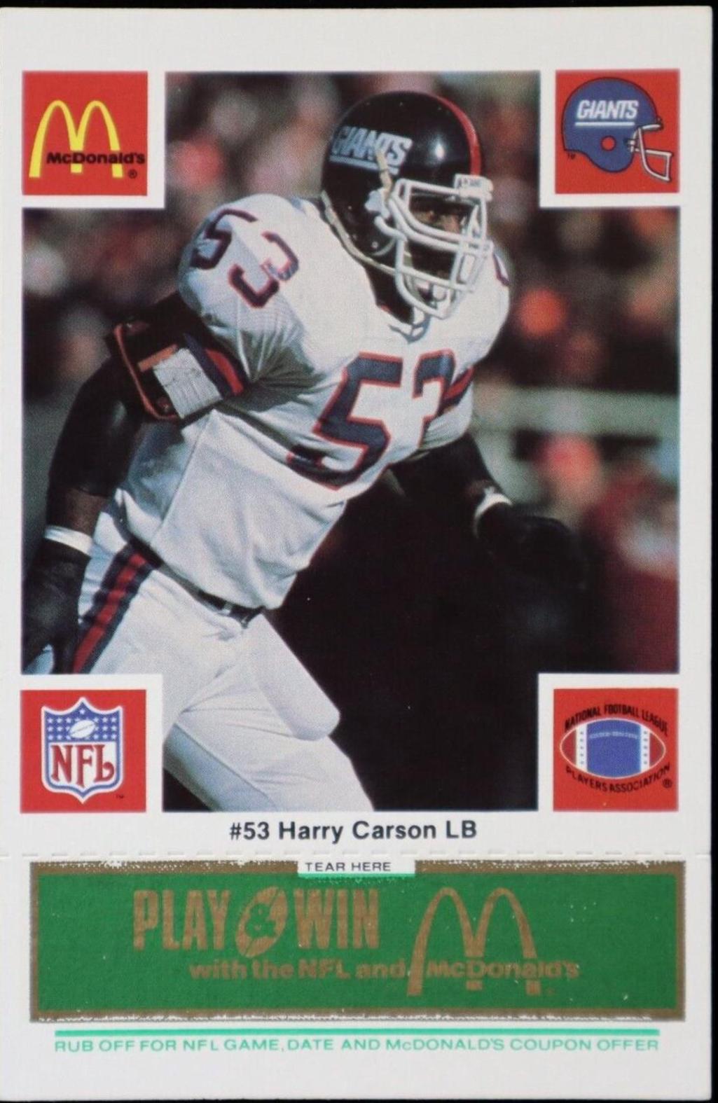 Harry Carson [Green] #53