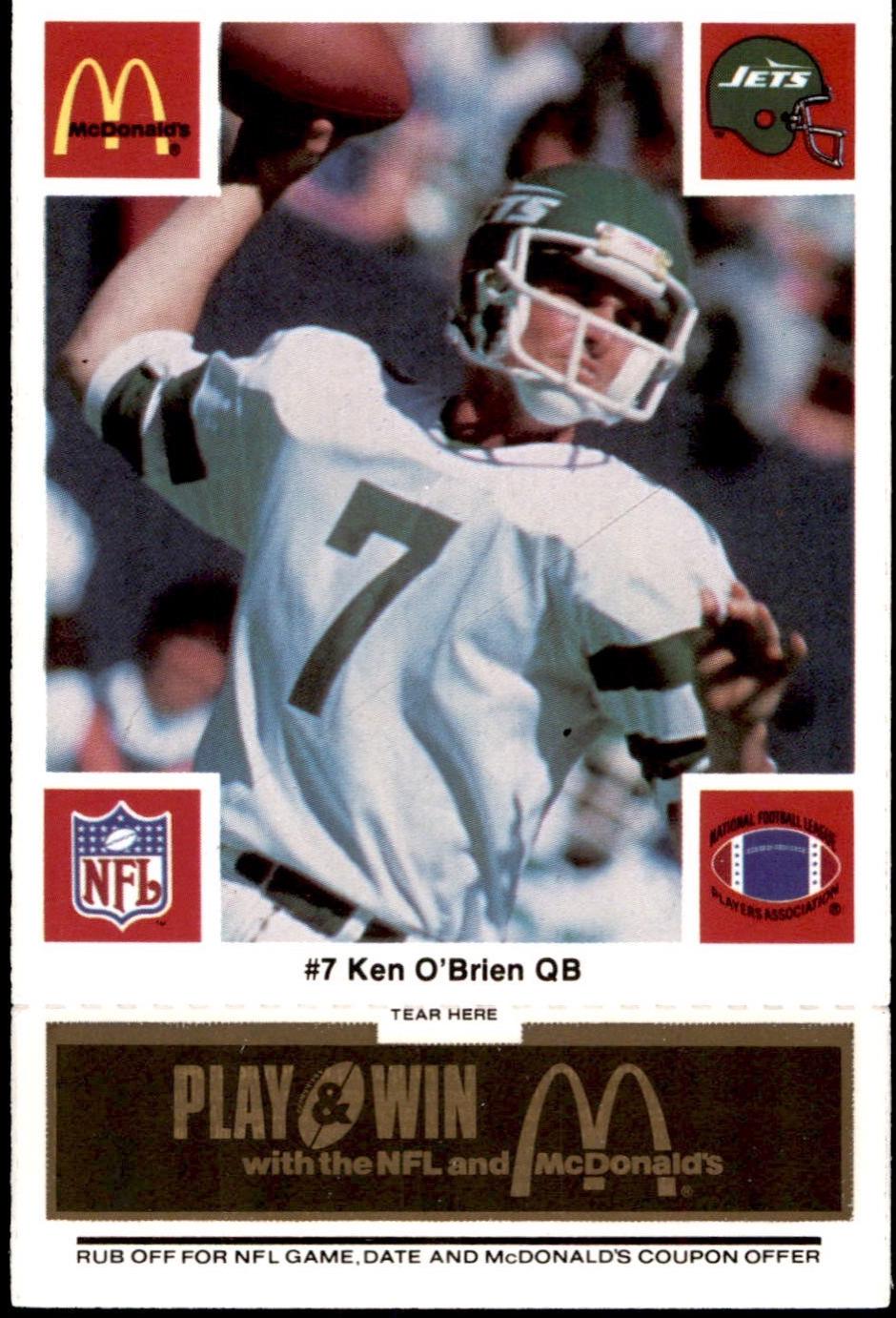 Ken O'Brien [Black] #7
