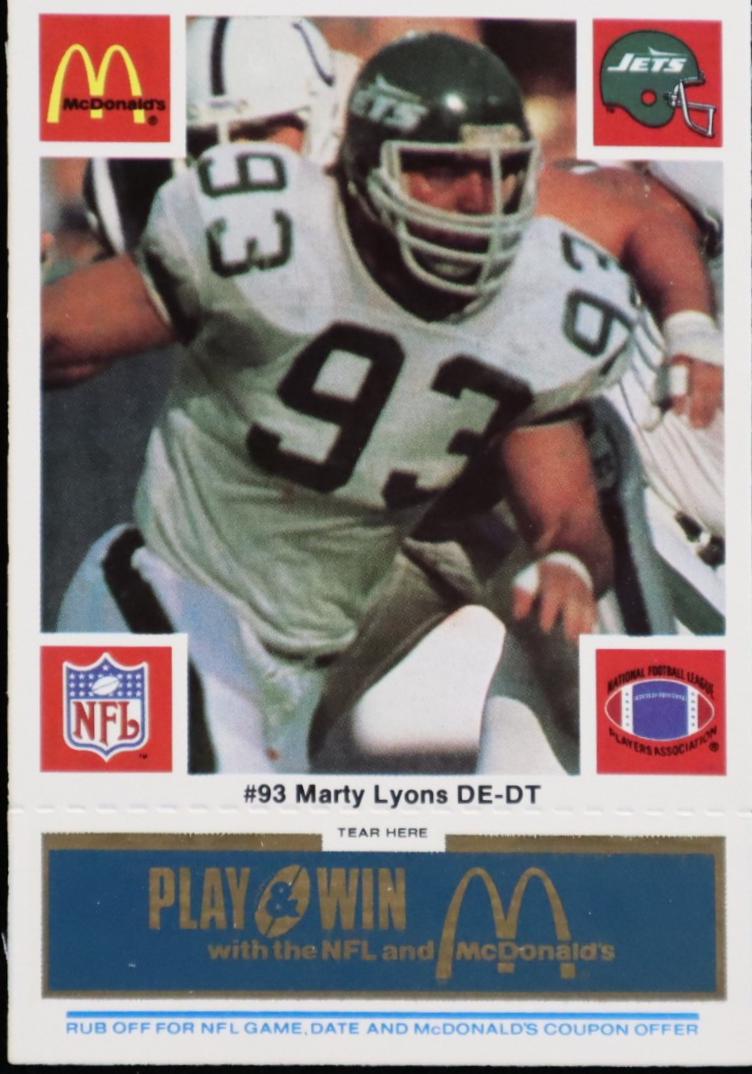 Marty Lyons [Blue] #93