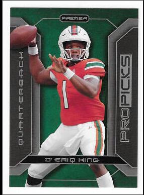 D'Eriq King [Red Foil] #PP-8