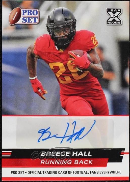 Breece Hall [Red] #PSA-BH2