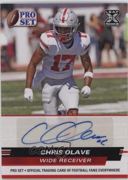 Chris Olave [Red] #PSA-CO3