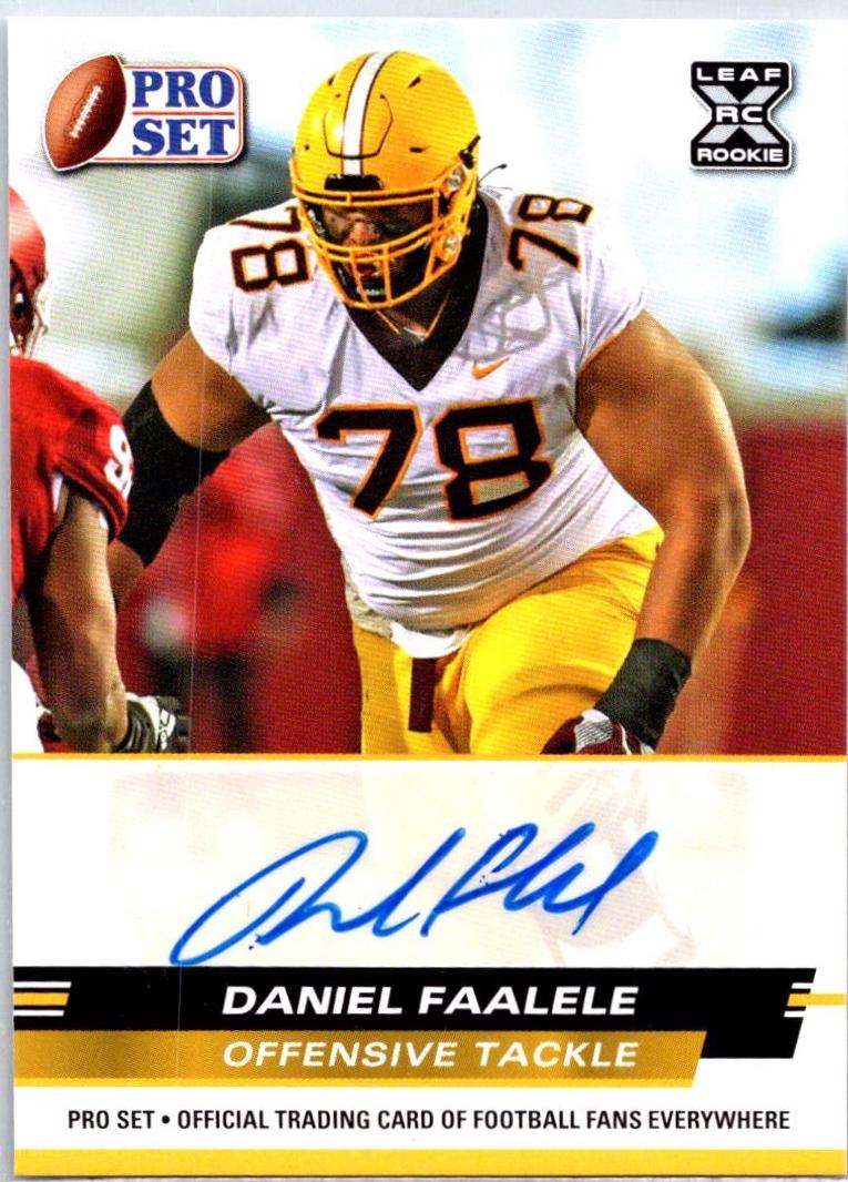 Daniel Faalele [Gold] #PSA-DF1