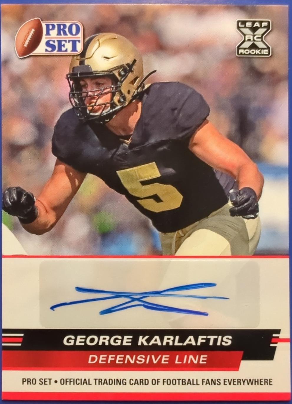 George Karlaftis #PSA-GK1