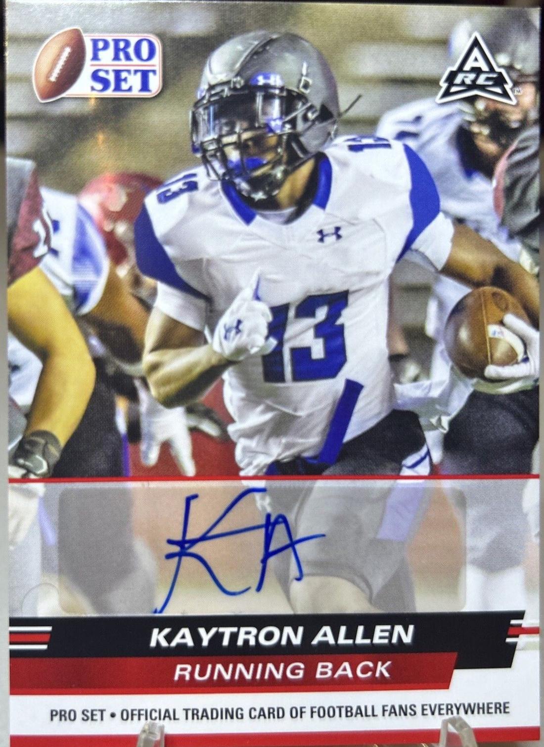 Kaytron Allen [Red] #PSA-KA1