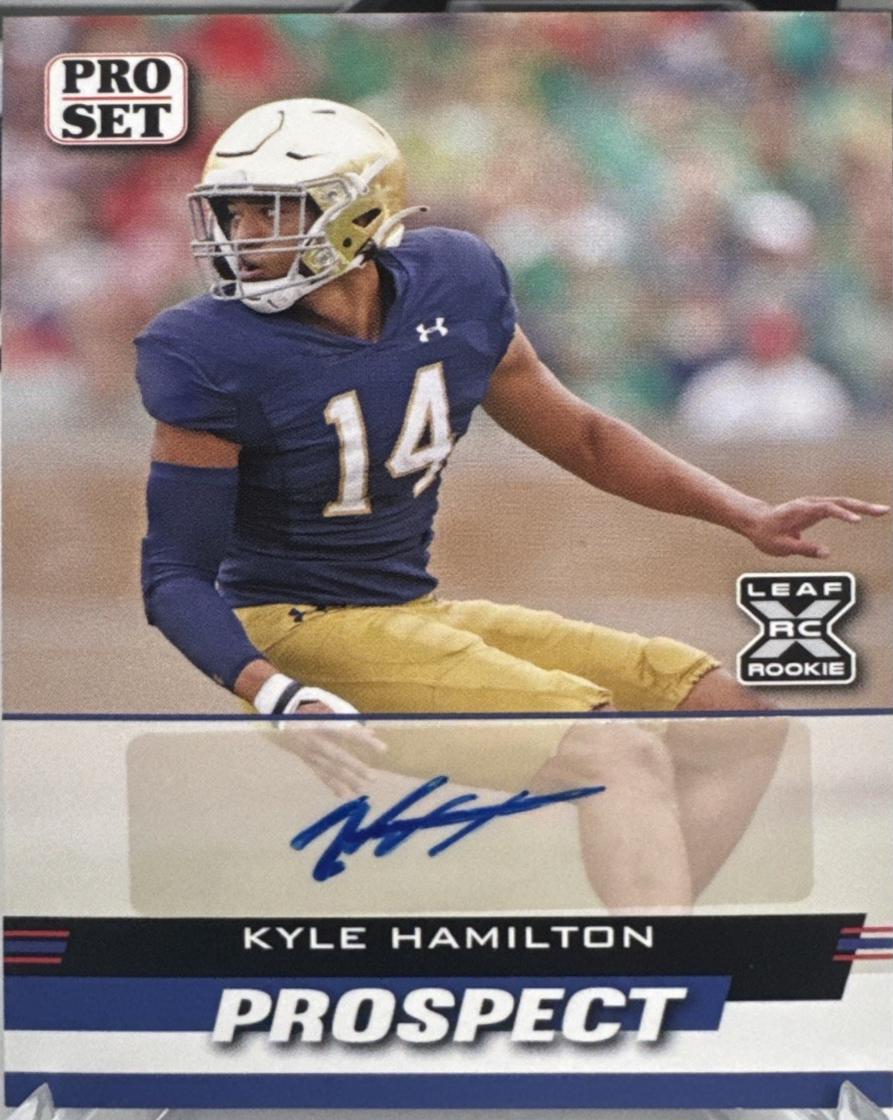 Kyle Hamilton [Blue] #PSA-KH3