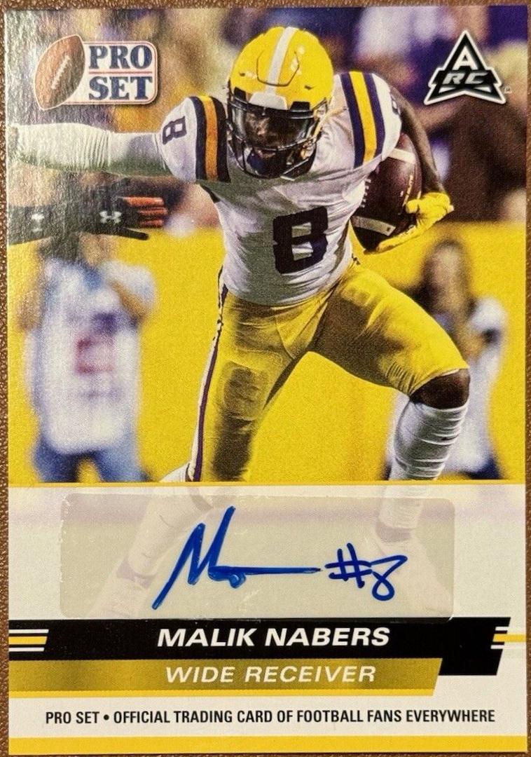 Malik Nabers #PSA-MN1