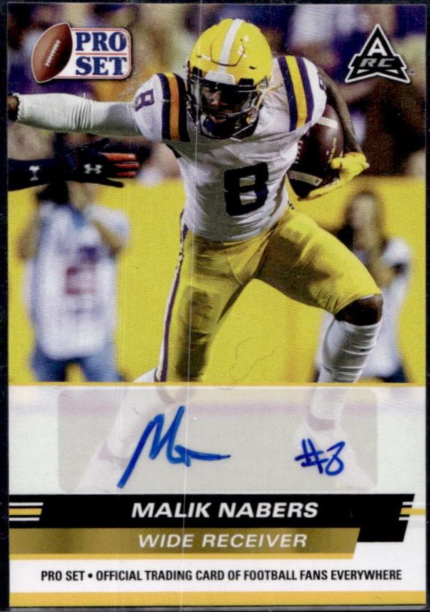 Malik Nabers [Gold] #PSA-MN1