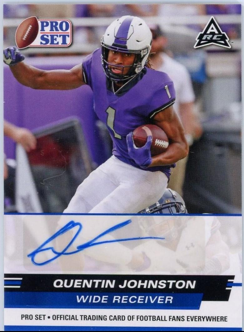 Quentin Johnston #PSA-QJ1