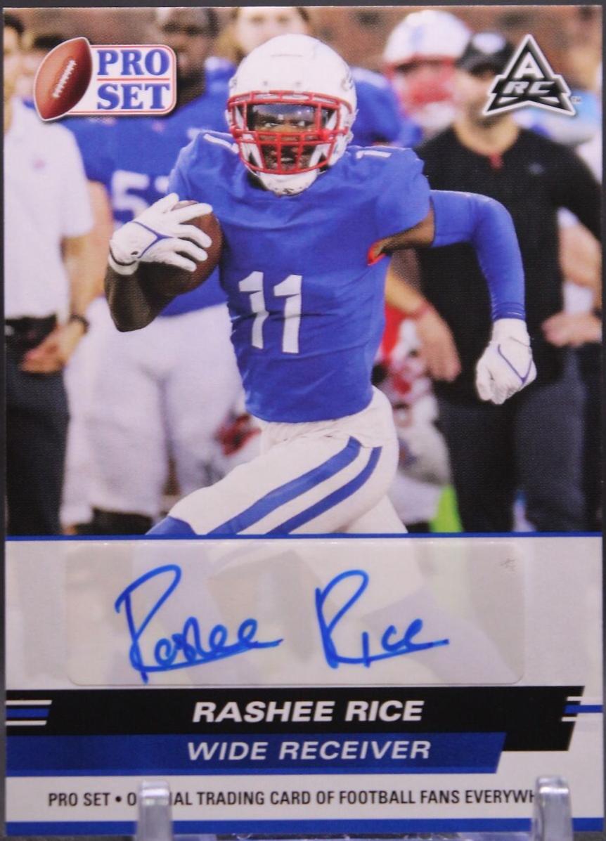 Rashee Rice [Blue] #PSA-RR3