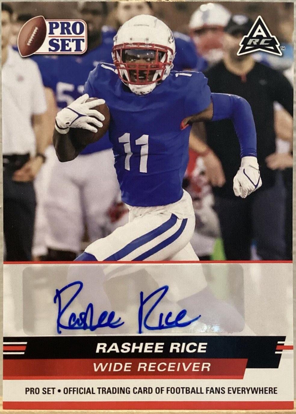 Rashee Rice [Red] #PSA-RR3