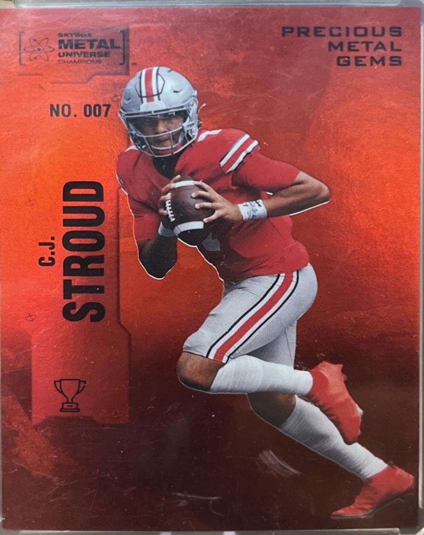 C.J. Stroud [Orange Precious Metal Gems] #7