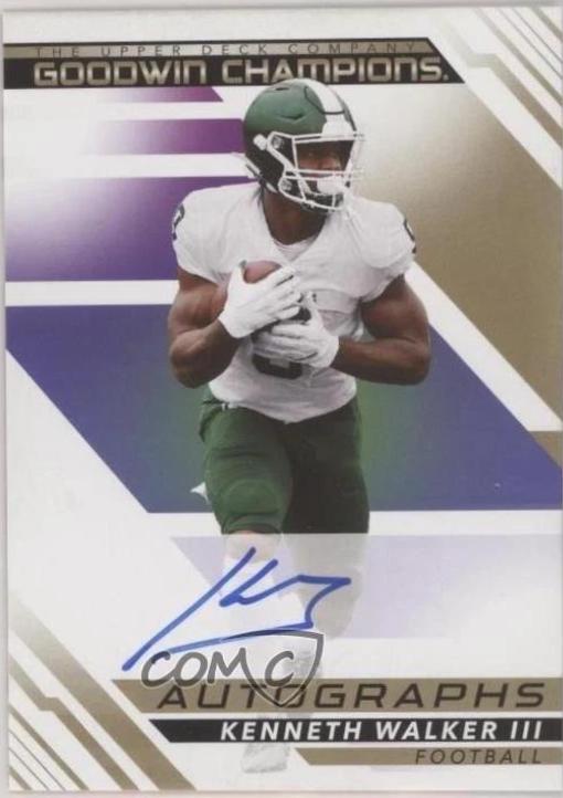 Kenneth Walker III [Autograph] #A-KW