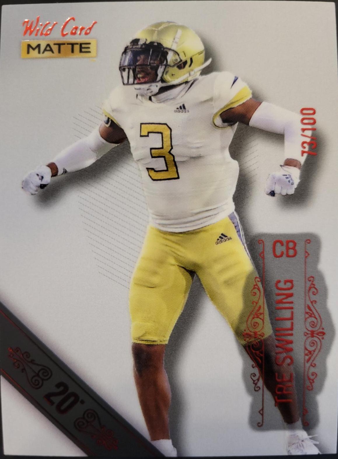 Tre Swilling [Red Foil 20 Stripe] #MB-113