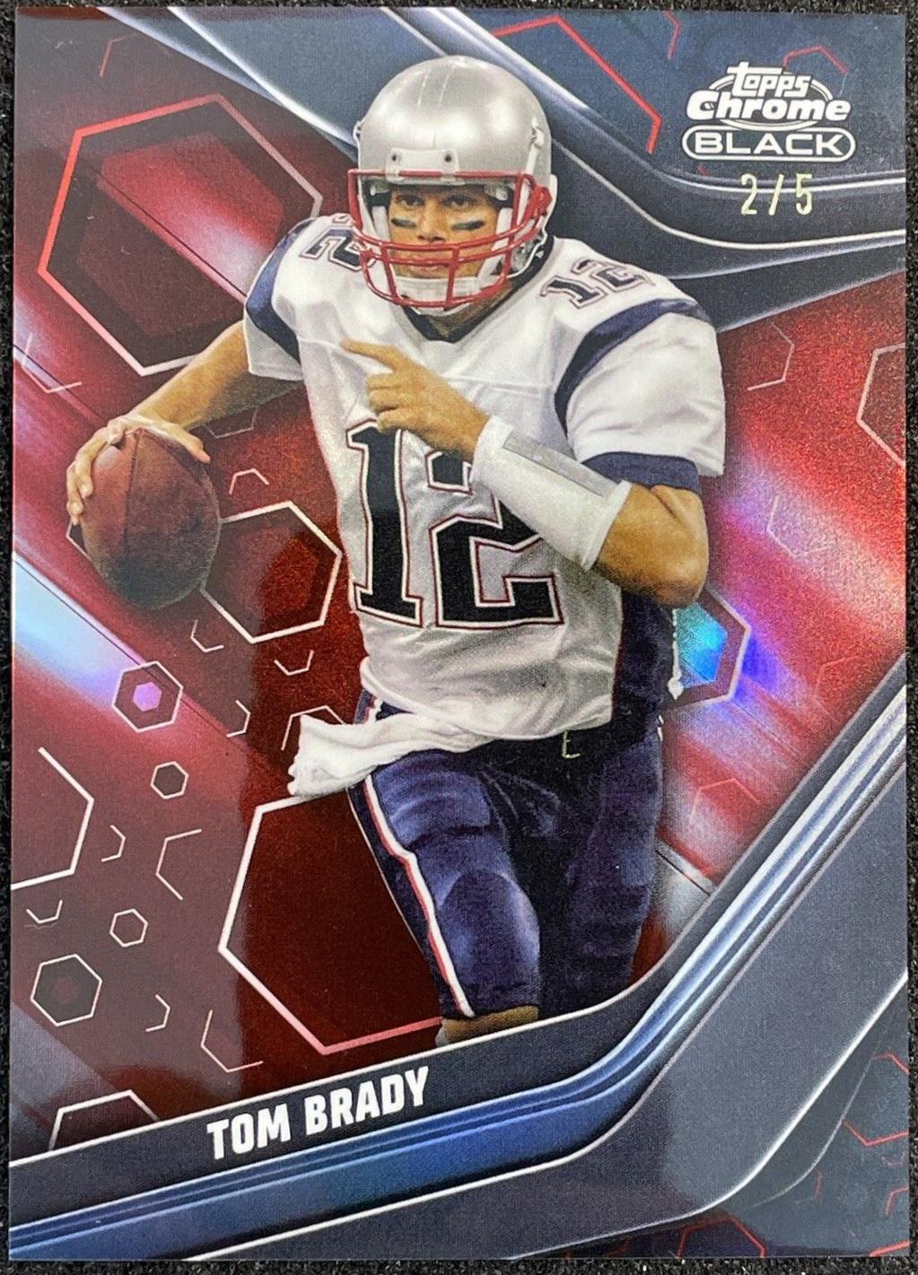 Tom Brady [Red Refractor] #130