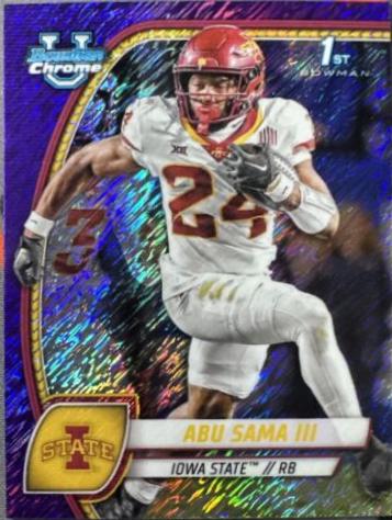 Abu Sama III [Shimmer Purple Refractor] #7