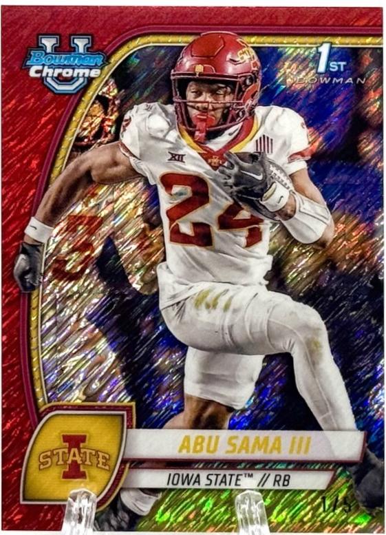 Abu Sama III [Shimmer Red Refractor] #7