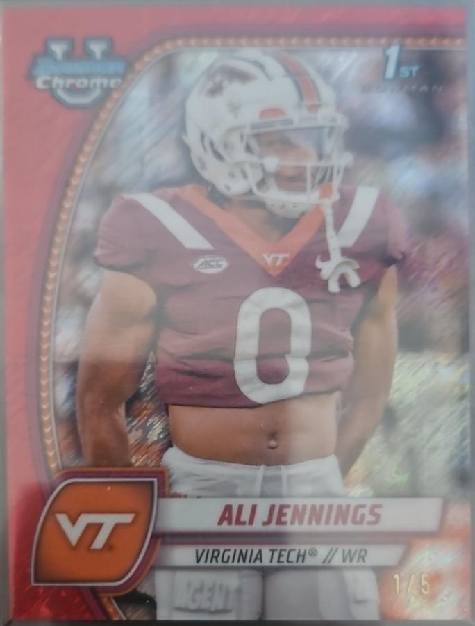 Ali Jennings [Shimmer Red Refractor] #10