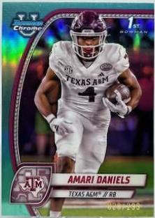 Amari Daniels [Aqua Refractor] #11