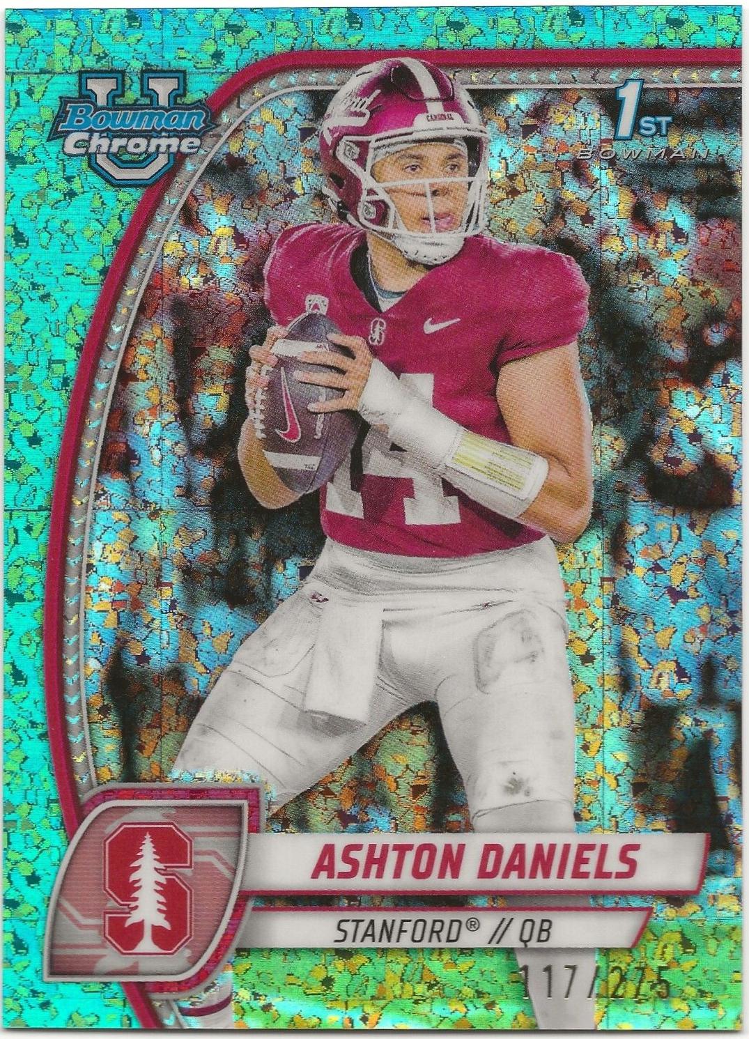 Ashton Daniels [Aqua Mini Diamond Refractor] #16
