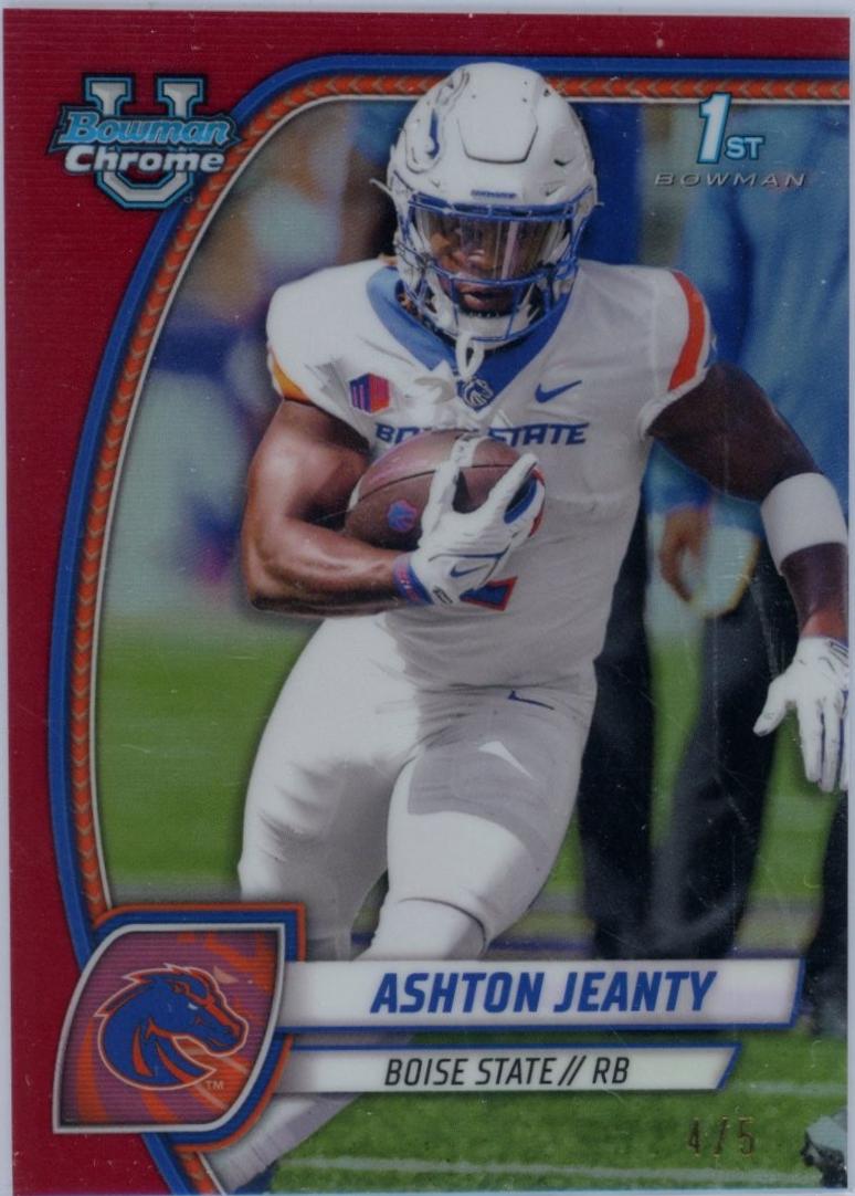 Ashton Jeanty [Red Refractor] #17
