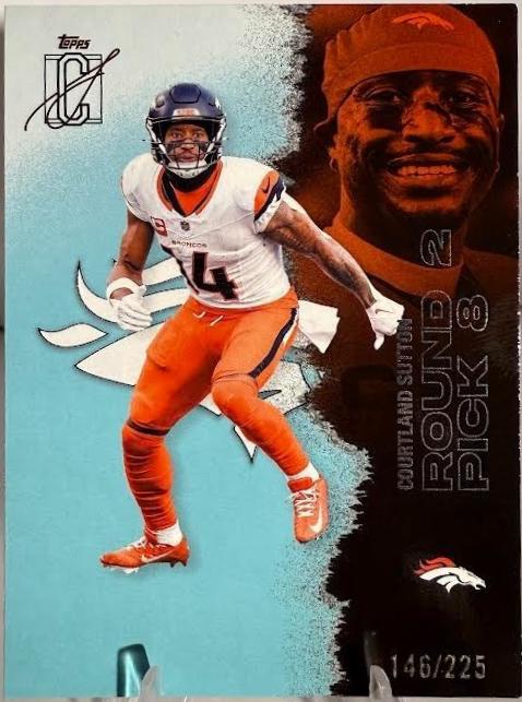 Courtland Sutton [Teal] #17