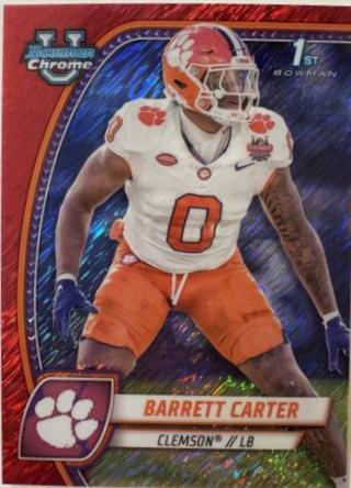 Barrett Carter [Shimmer Red Refractor] #19