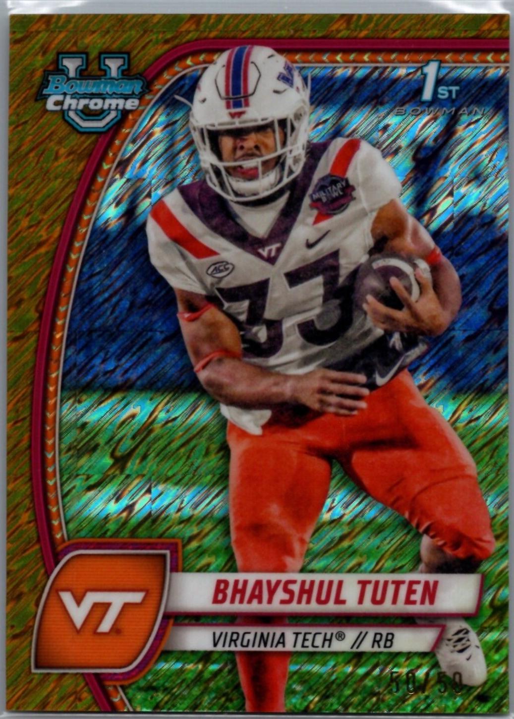 Bhayshul Tuten [Shimmer Gold Refractor] #21